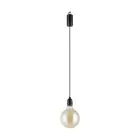 Eglo Pendant Vignanello Black 827 Extra Warm White | IP44 - Battery-Powered